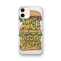 Big Macs Bigger Dreams: iPhone 12 mini Transparant Hoesje