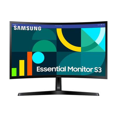 SamsungEssential S3 LS24D366GAUXEN Monitor Zwart