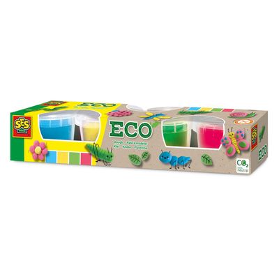 SES eco klei, 4 kleuren
