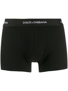 Dolce & Gabbana boxer à logo - Noir