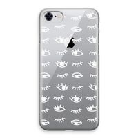 Eye pattern #3: iPhone 8 Transparant Hoesje