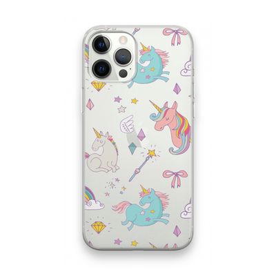 Fantasiewereld: iPhone 12 Pro Max Transparant Hoesje