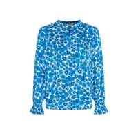 Fabienne Chapot gebloemde blouse Studio blauw - thumbnail