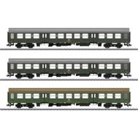 Märklin 42580 H0 3-delige set personenrijtuigen van de DR