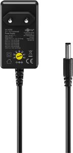 Goobay 64568 oplader voor mobiele apparatuur Universeel Zwart AC Binnen