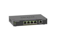 Netgear GS305EPP Managed L2/L3 Gigabit Ethernet (10/100/1000) Power over Ethernet (PoE) Zwart - thumbnail