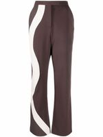 Ahluwalia pantalon de tailleur Expression - Marron