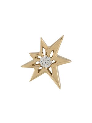 LE STER puce d'oreille Bang en or jaune 18ct orné de diamants