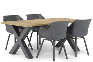 Hartman Sophie element/Cardiff 180 cm dining tuinset 5-delig