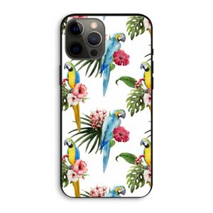 Kleurrijke papegaaien: iPhone 12 Pro Max Biologisch afbreekbaar hoesje