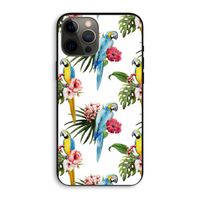 Kleurrijke papegaaien: iPhone 12 Pro Max Biologisch afbreekbaar hoesje