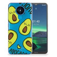 Nokia 1.4 Telefoonhoesje met Naam Avocado Singing