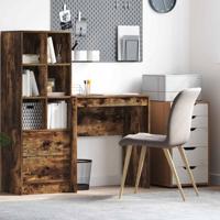 Bureau Gerookt eiken 70 x 40 x 76 cm Bewerkt hout