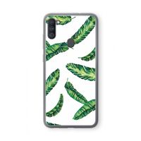 Lange bladeren: Samsung Galaxy A11 Transparant Hoesje