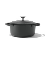HEMA Braadpan Ø24cm Lyon gietijzer PFAS-vrij (zwart)