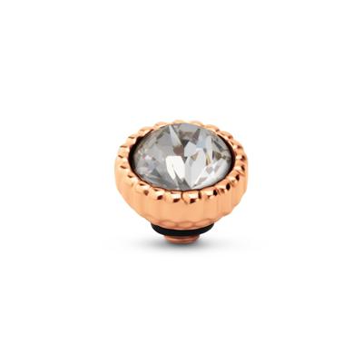 Melano Twisted Bali Petite Steentje Crystal | Rosé