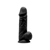 Zwarte Dildo Silexd Zwart