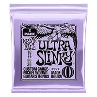 Ernie Ball 3227 Ultra Slinky Nickel Wound 10-48 snaren voor elektrische gitaar (3 sets)