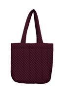 Travel padded bag - merlot/dark blue - 12033