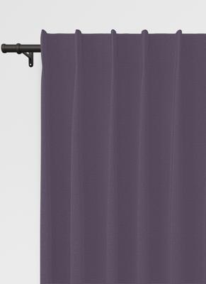 Miyotte gordijn - Purple met Enkele plooi