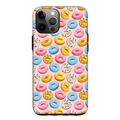 Pink donuts: iPhone 12 Tough Case