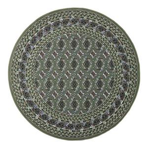 Interieur05 Vintage Vloerkleed Groen Rond Marad 160cm