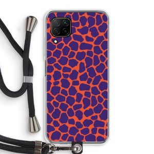 Purple Giraffe: Huawei P40 Lite Transparant Hoesje met koord