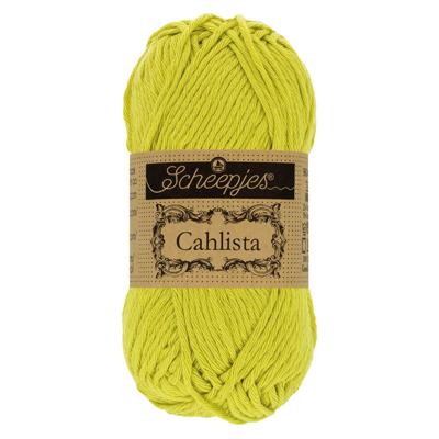 Scheepjes Cahlista 50g - 245 Green Yellow