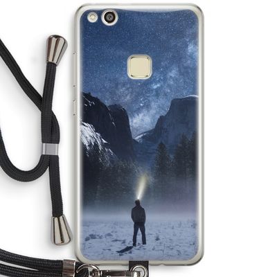 Wanderlust: Huawei Ascend P10 Lite Transparant Hoesje met koord