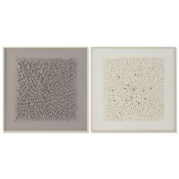 Canvas Home ESPRIT polyestyreen Canvas 100 x 3,5 x 100 cm