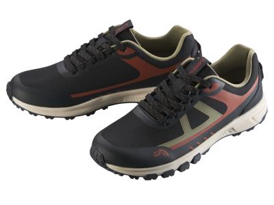 CRIVIT Heren wandelschoenen (Zwart, 41)