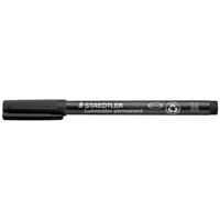 Staedtler Lumocolor permanent M DRY SAFE 317-9 Permanent marker Zwart Watervast: Ja - thumbnail