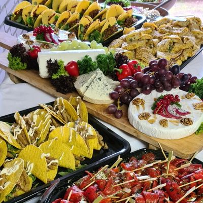 Luxe vegetarische Borrelhapjes Luxe vegetarische Borrelhapjes
