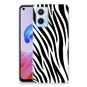 OPPO A96 | OPPO A76 TPU Hoesje Zebra