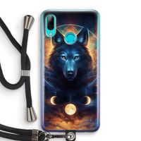 Wolf Dreamcatcher: Huawei P Smart (2019) Transparant Hoesje met koord Wolf Dreamcatcher: Huawei P Smart (2019) Transparant Hoesje met koord