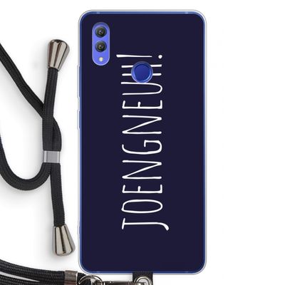 Joengneuh!: Honor Note 10 Transparant Hoesje met koord