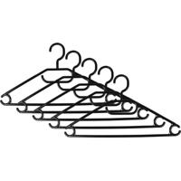 Benson Kledinghangers - 5x stuks - kunststof - 40 cm - 360? draaibare haak