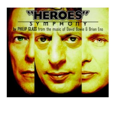 Philip Glass - Heroes Symphony LP LAATSTE STUKS
