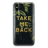 Take me back: iPhone X Volledig Geprint Hoesje