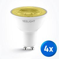 Yeelight slimme led lamp - GU10 fitting - Warm Witte lichtkleur - Set van 4