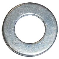 Dresselhaus 4001796017513 wig, afstandsstuk & sluitring 100 stuk(s) Platte ring Gegalvaniseerd staal - thumbnail