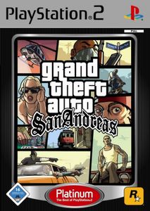 Grand Theft Auto San Andreas (platinum)