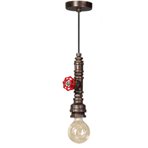 Fire Hose koper hanglamp