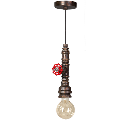 Fire Hose koper hanglamp