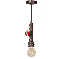 Fire Hose koper hanglamp