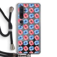 Klaproosjes: Xiaomi Mi Note 10 Pro Transparant Hoesje met koord
