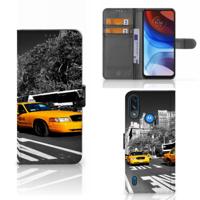 Motorola Moto E7i Power | E7 Power | Flip Cover | New York Taxi