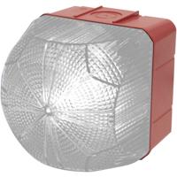 Auer Signalgeräte Signaallamp LED QDM 874264413 Helder Wit Continulicht, Knipperlicht 110 V/AC, 230 V/AC