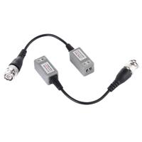 2 PC's HD 202P coaxiale CVI/TVI/AHD 1CH passieve Transceiver Video Balun