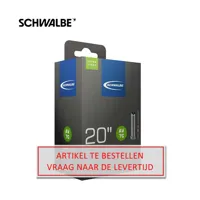 SCHWALBE binnenband "nr. 7 c extralight" tube #7c 40/60-406 av40 xlight